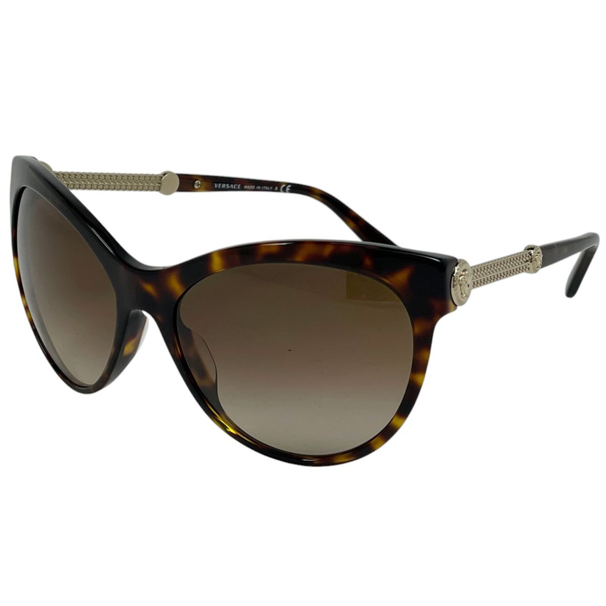 ヴェルサーチ VERSACE メデューサ サングラス アイウェア デミ柄 グラデーション サングラス プラスチック メタル ブラウン ゴールド 4292 レディース