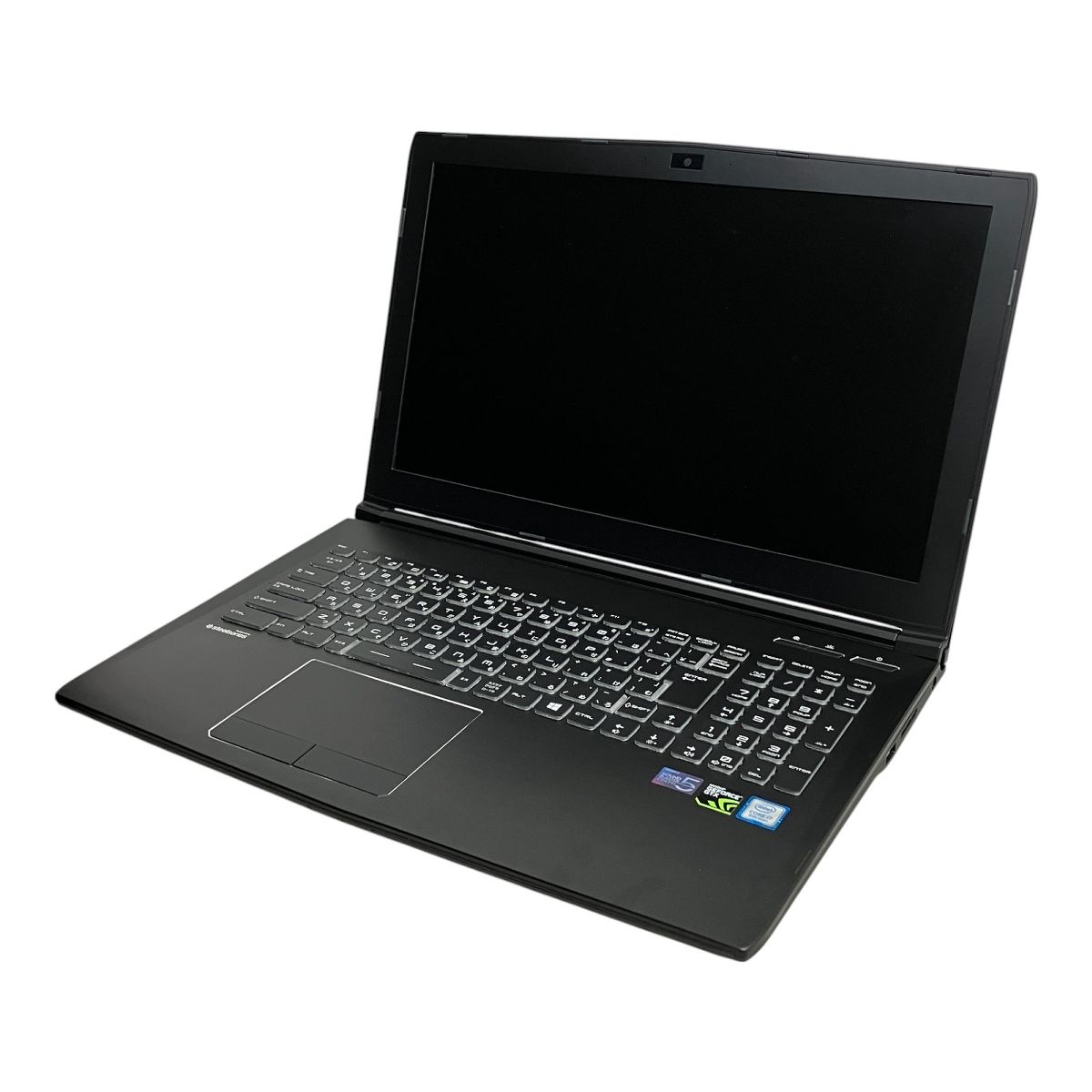 Thirdwave GALLERIA GCF1070GF ノート パソコン i7 8750H 8GB HDD 1TB SSD 250GB GTX 1070 Mobile win11 ジャンク M9889830