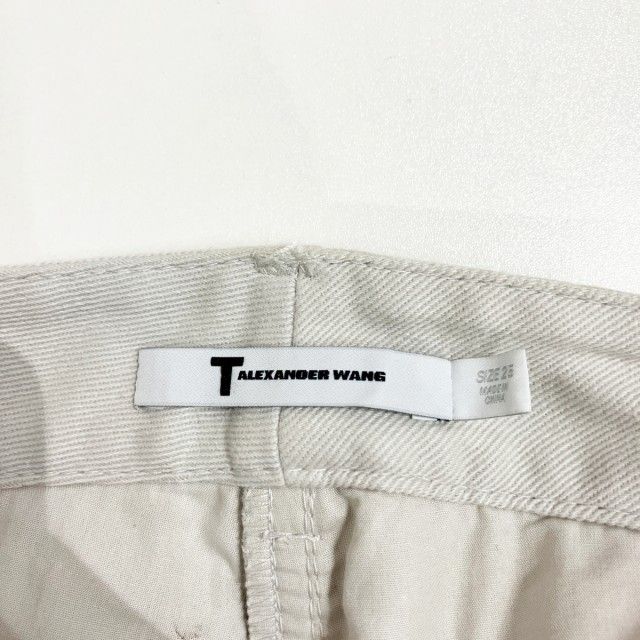 alexanderwang ベージュショートパンツ アレキサンダーワン ALEXANDER WANG ショートパンツ ハーフ