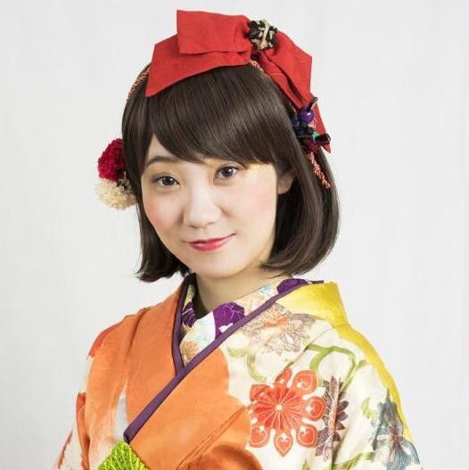 ハンドメイドシュシュM-4053♡花柄×ブラウンモカジョーゼット♡ ローズ