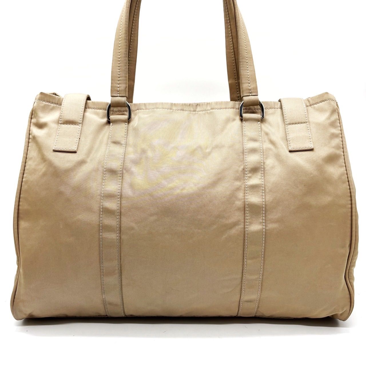 PRADA 2way ビジネス ハンドバッグ A4収納可能 白タグ ナイロン