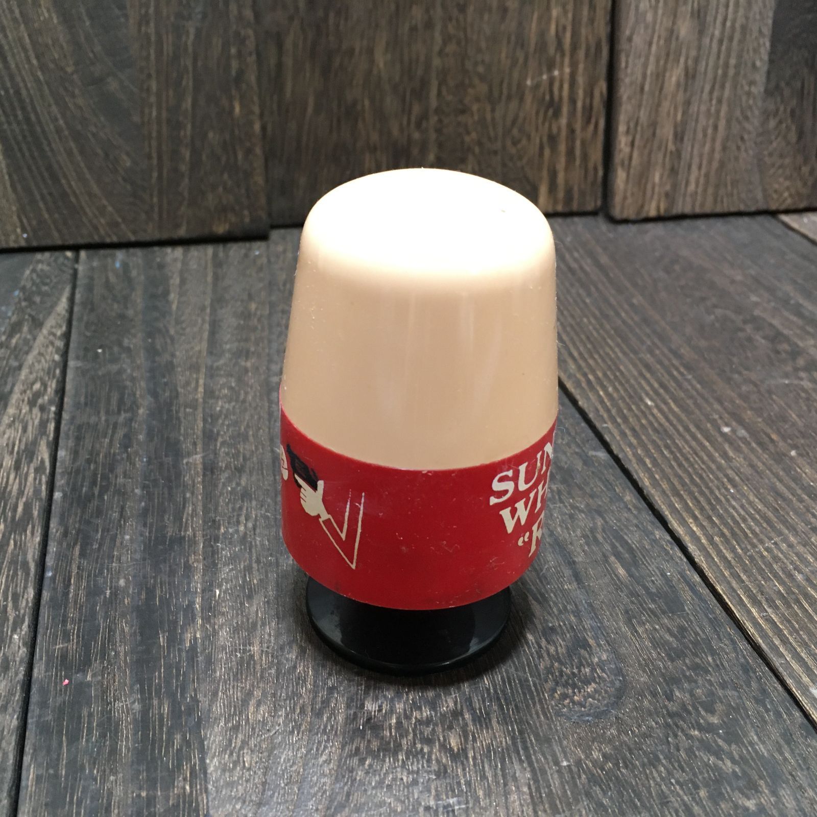 サントリー アンクルトリス 木製 爪楊枝入れ 昭和レトロ 昭和レトロ