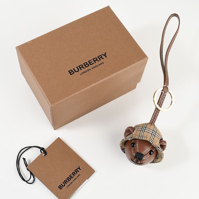 BURBERRY バーバリー キーリング トーマスベア チャーム 8062396