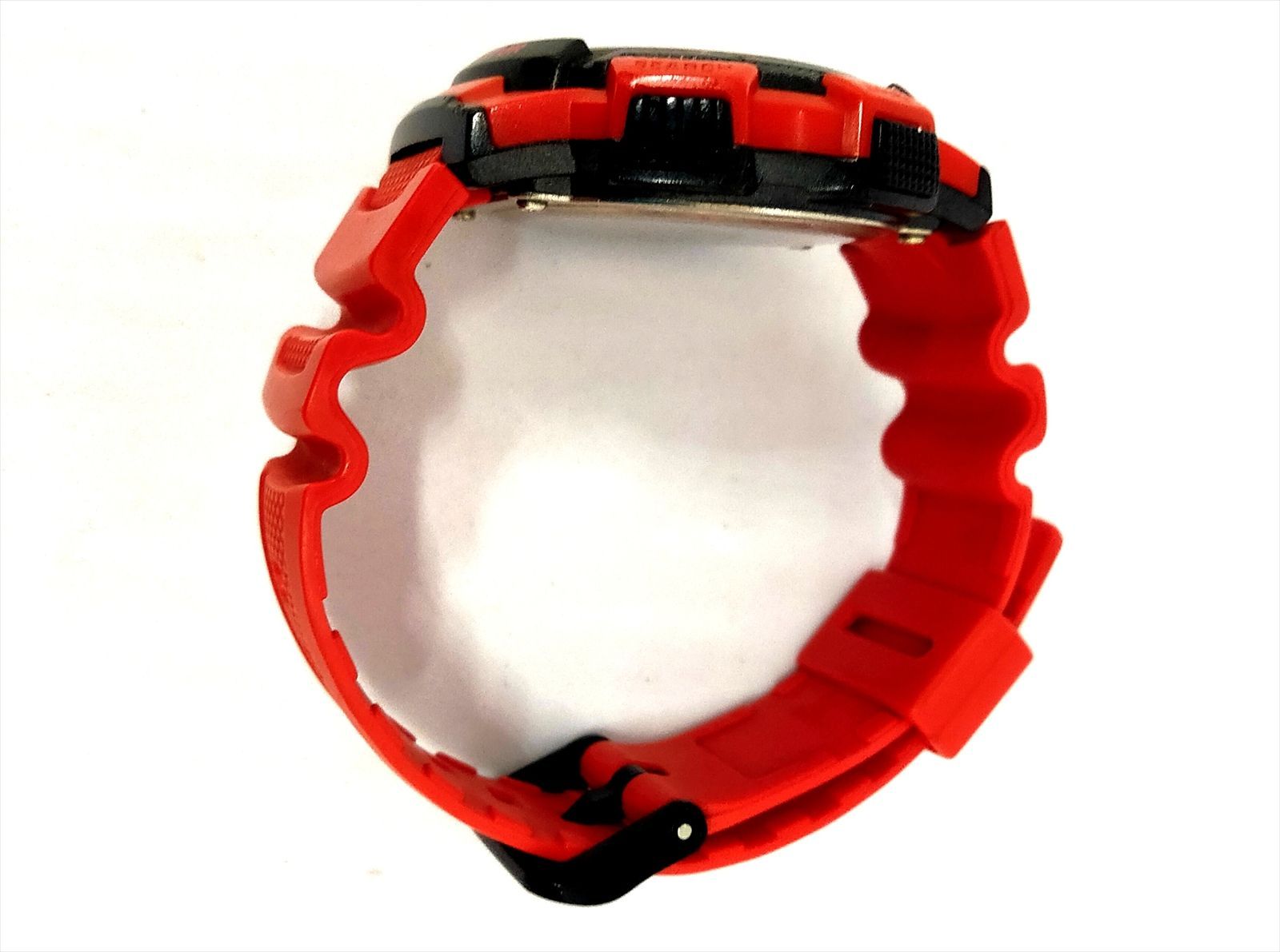 CASIO STANDARD カシオ スタンダード デジタル レッド World time AE-1000W メンズ (3144-11)
