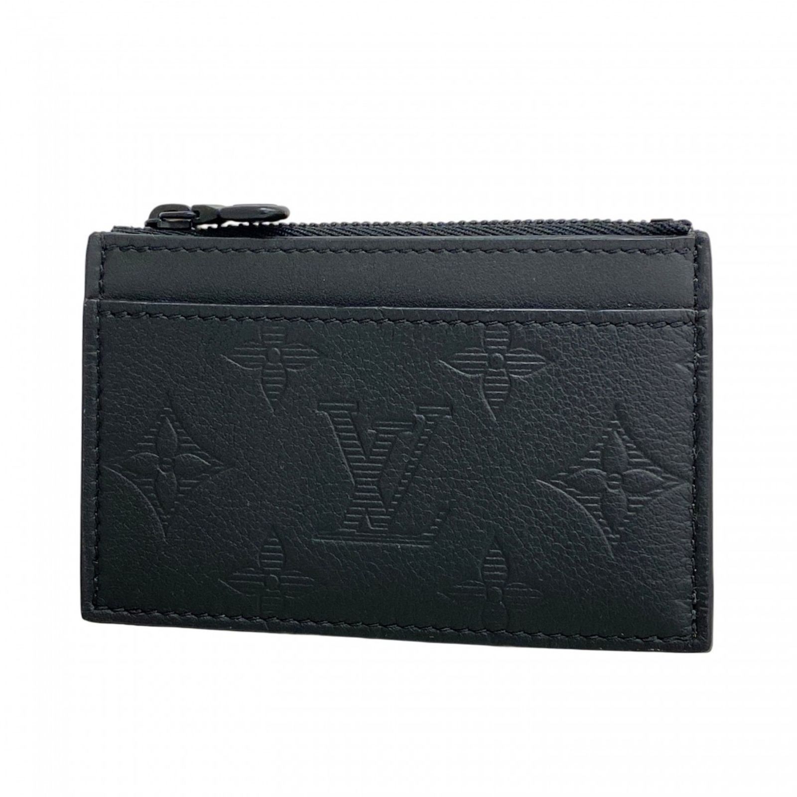 ルイ ヴィトン Louis Vuitton ルイ ヴィトン 財布 コインケース モノグラム シャドウ コインカードホルダー M82245 ブラックメンズ P1455760