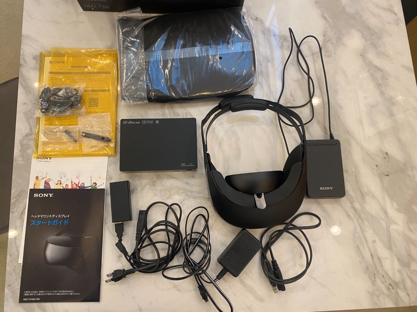 SONY HMZ-T3W ヘッドマウントディスプレイ ソニー HMZ-T3W／HMZ-T3 | ヘッドマウントディスプレイ “Personal 3D