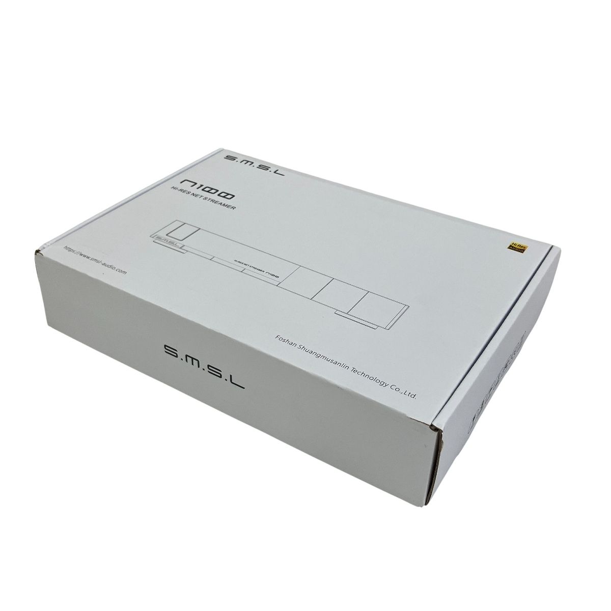 S.M.S.L N100 ネットワーク ストリーマー プレーヤー シルバー Hi-Res Volumio対応 Wi-Fi|LAN接続 オーディオ機器 ♥ T10561513