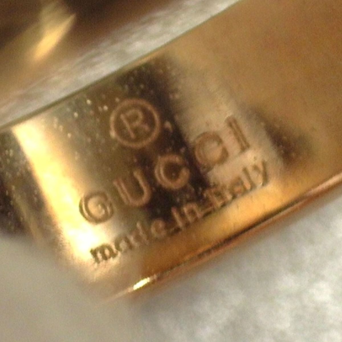グッチ 152045 K18 アイコンリング 14号 リング・指輪 GUCCI