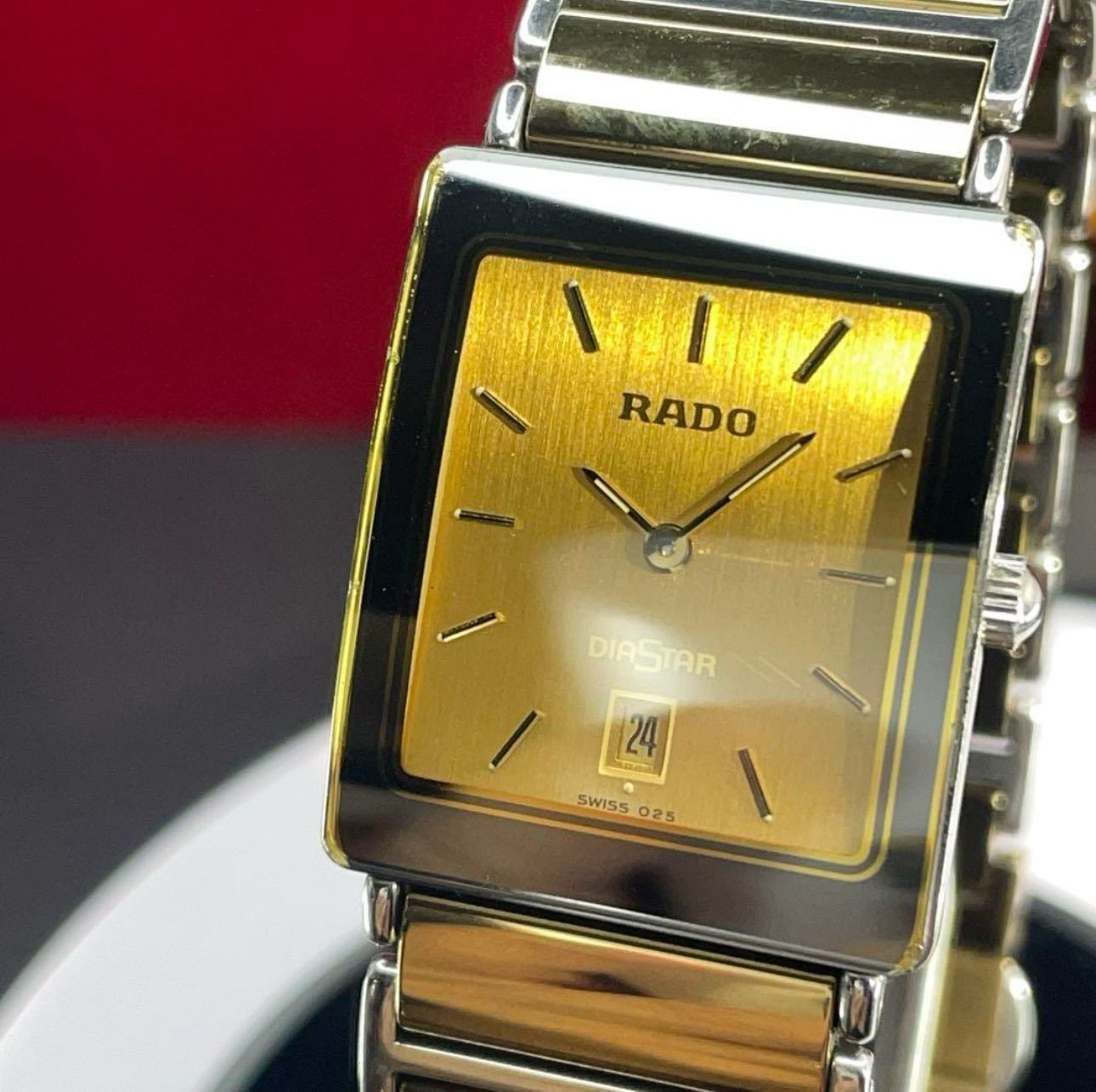 90s 最高級 超硬ベゼル RADO ダイアスター 純正ブレス スイス製 腕時計 90s 最高級 超硬ベゼル RADO ダイアスター 純正ブレス スイス製 腕時計