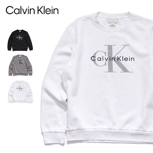人気 CALVIN KLEIN カルバンクライン スウェット トレーナー3色 M~XLサイズ 送料無料 40bm801
