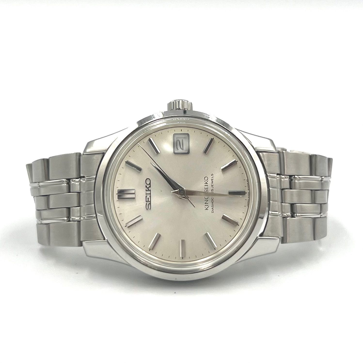 極上品】キングセイコー 44KS 良好稼働品 新品革ベルト 4402-8000