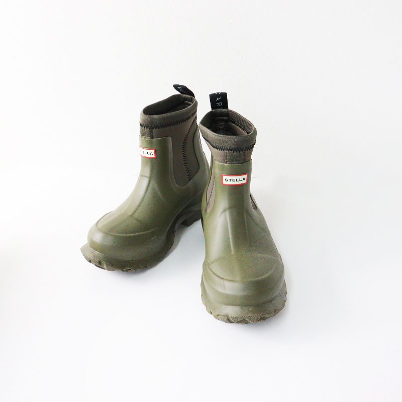 Stella Mccartney×Hunter レインブーツ UK4 Stella Mccartney×Hunter レインブーツ UK4