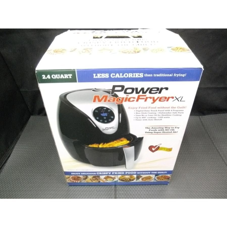 未使用品 Power Magic Fryer XL パワーマジックフライヤー AF-240-BK - メルカリ