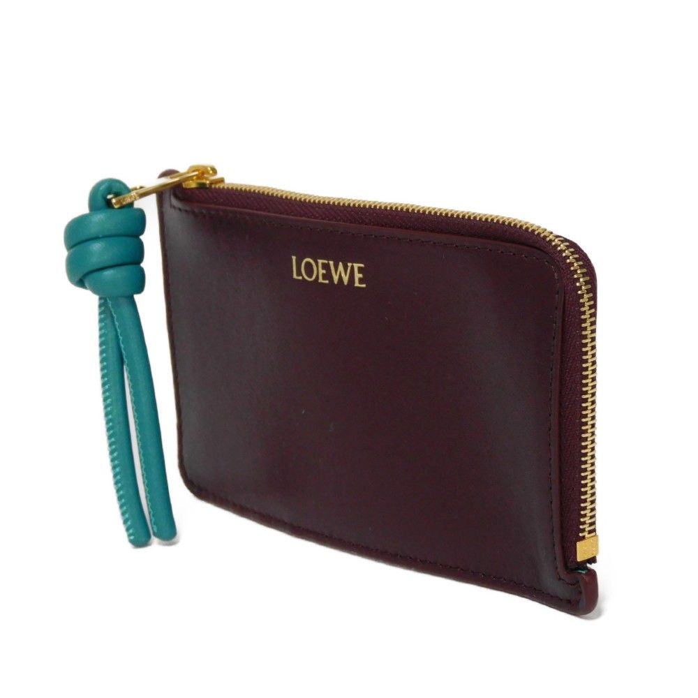【美品】LOEWEロエベ　パスケース LOEWE ロエベ カードケース PUZZLE パズル プレーン カード