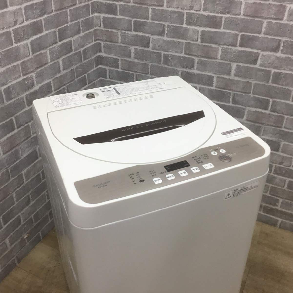 SHARP ES-GE4B 洗濯機 4.5K 2018年
