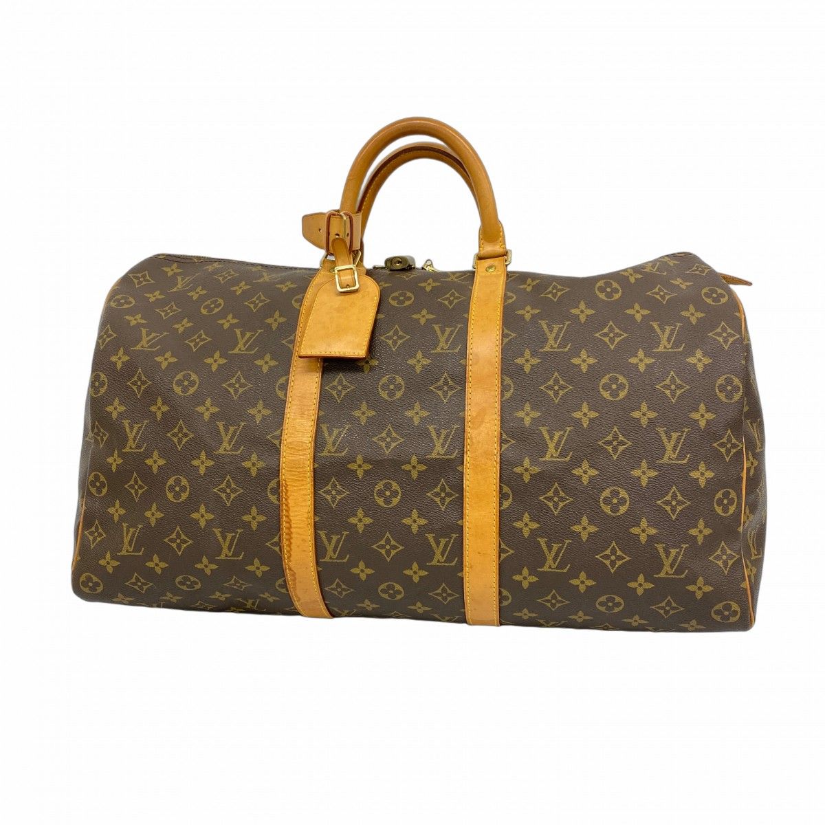 5mc2831 ルイヴィトン ボストンバッグ モノグラム キーポル50 M41426 ブラウン メンズ レディース ユニセックス