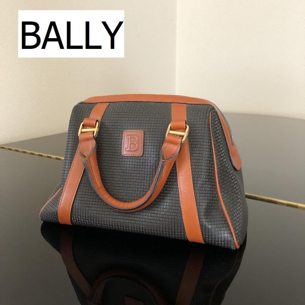 選ぶなら 希少 BALLY レザー ヴィンテージ トレスポ 大容量 ボストン