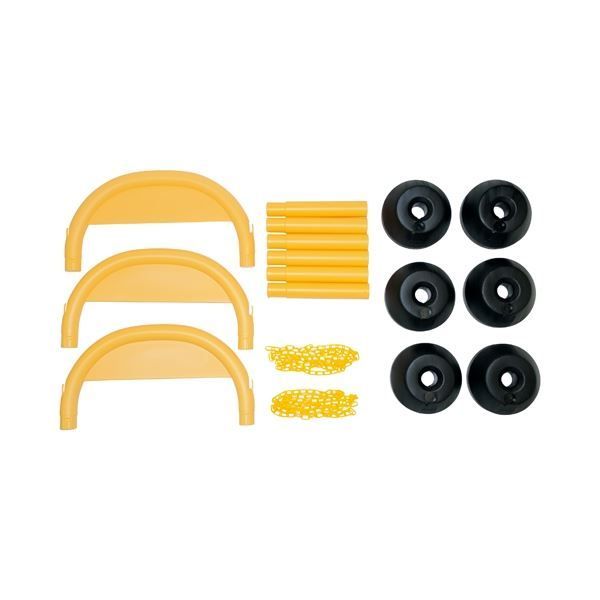 ミツギロン アーチスタンド イエロー 3個組 チェーン付