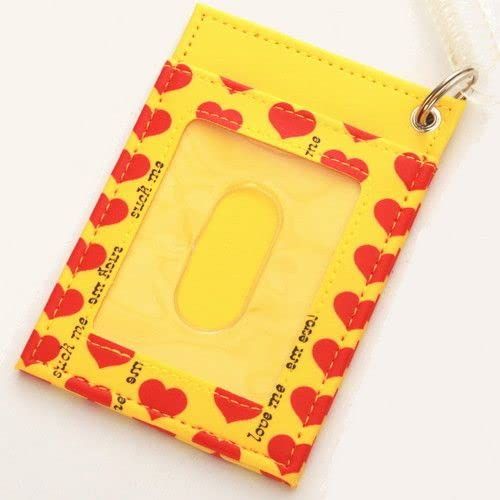 hide（ヒデ）X JAPAN オフィシャルグッズ パスケース/Yellow Heart