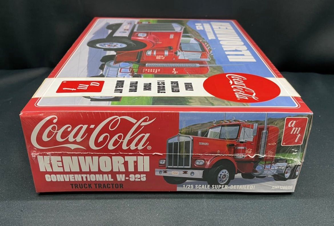 プラモデル　1/25 ケンワース W925コンベンショナル コカ・コーラ [AMT1286] Amazon | AMT 1/25 ケンワース W925コンベンショナル コカ