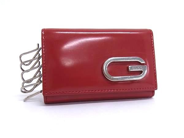 ✨極美品✨GUCCI グッチ スイング 6連 キーケース レザー ワインレッド GUCCI グッチ レザー 6連 キーケース 鍵入れ レディース レッド