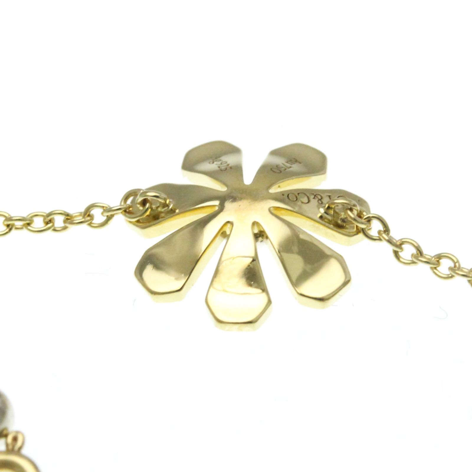 ティファニー Tiffany バグズ ブレスレット K18イエローゴールド K18YG シルバー 無し チャームブレスレット ゴールド FORTGASGNV_COM_BR