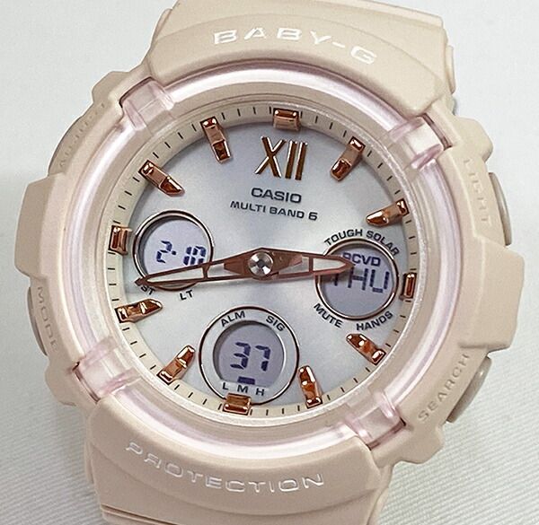 BABY-G カシオ BGA-2800-4A2JF ソーラー電波 プレゼント腕時計 ギフト ラッピング無料 baby-g  手書きのメッセージカードお付けします - メルカリ