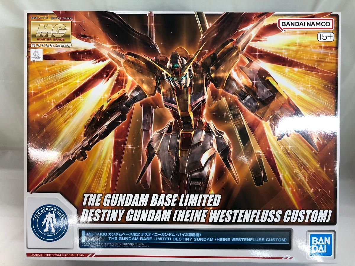 未開封 1|100 MG デスティニーガンダム ハイネ 機 機動戦士ガンダムSEED DESTINY ガンダムベース