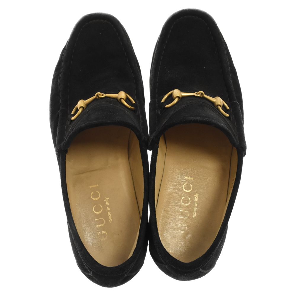 GUCCI グッチ スウェード ホースビット ローファー ブラック GUCCI(グッチ) / ホースビット/ローファー/SIZE:40/ブラック