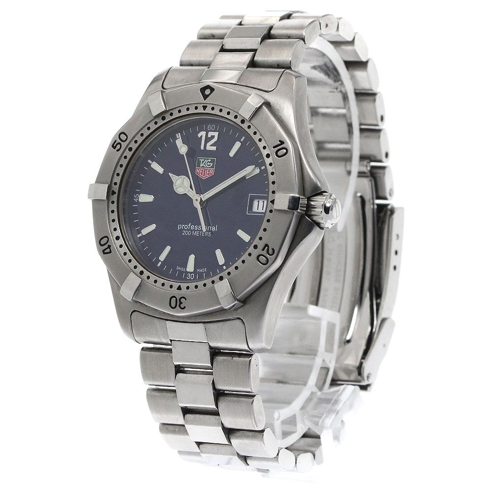稼働品 TAG HEUER タグホイヤー WK1113-0 プロフェッショナル タグホイヤー プロフェッショナル WK1113 クオーツ腕時計の買取
