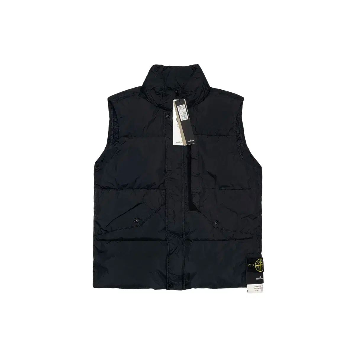 | L 23FW STONE ISLAND ストーンアイランド クリンクルレップス ダウン ベスト ダウンジャケット