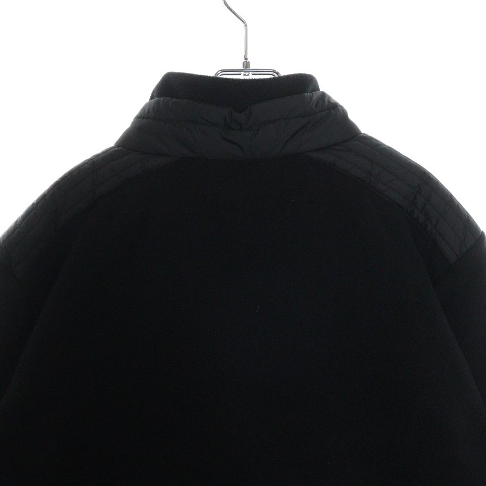 サイズL■新品■モンクレールGRENOBLEフリース切替ダウン 黒 レディース moncler-103_01.jpg