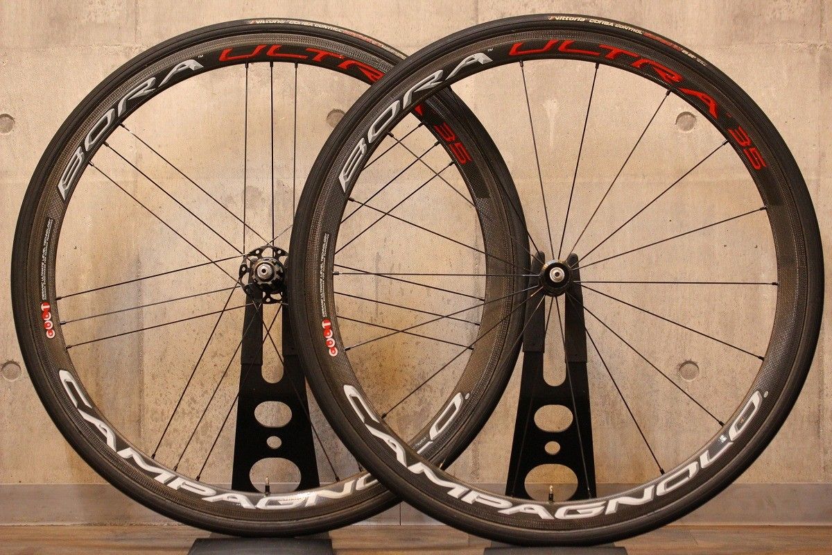 カンパニョーロ CAMPAGNOLO ボーラ ウルトラ BORA ULTRA 35 TU カーボン チューブラー ホイールセット カンパ 11|12S 名古屋店