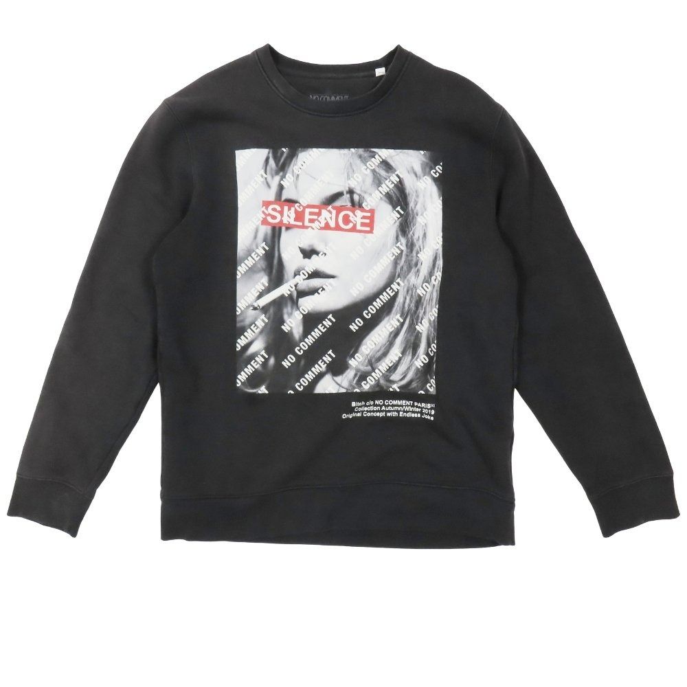 NO COMMENT PARIS - coco 未使用品 ノーコメントパリ NO COMMENT PARIS メンズ ジョガーパンツ XXL(3L) 黒 ブラック 裏フリース 防寒 ダンボールニット 良品 NO COMMENT PARIS ノーコメントパリ スウェット 裏起毛