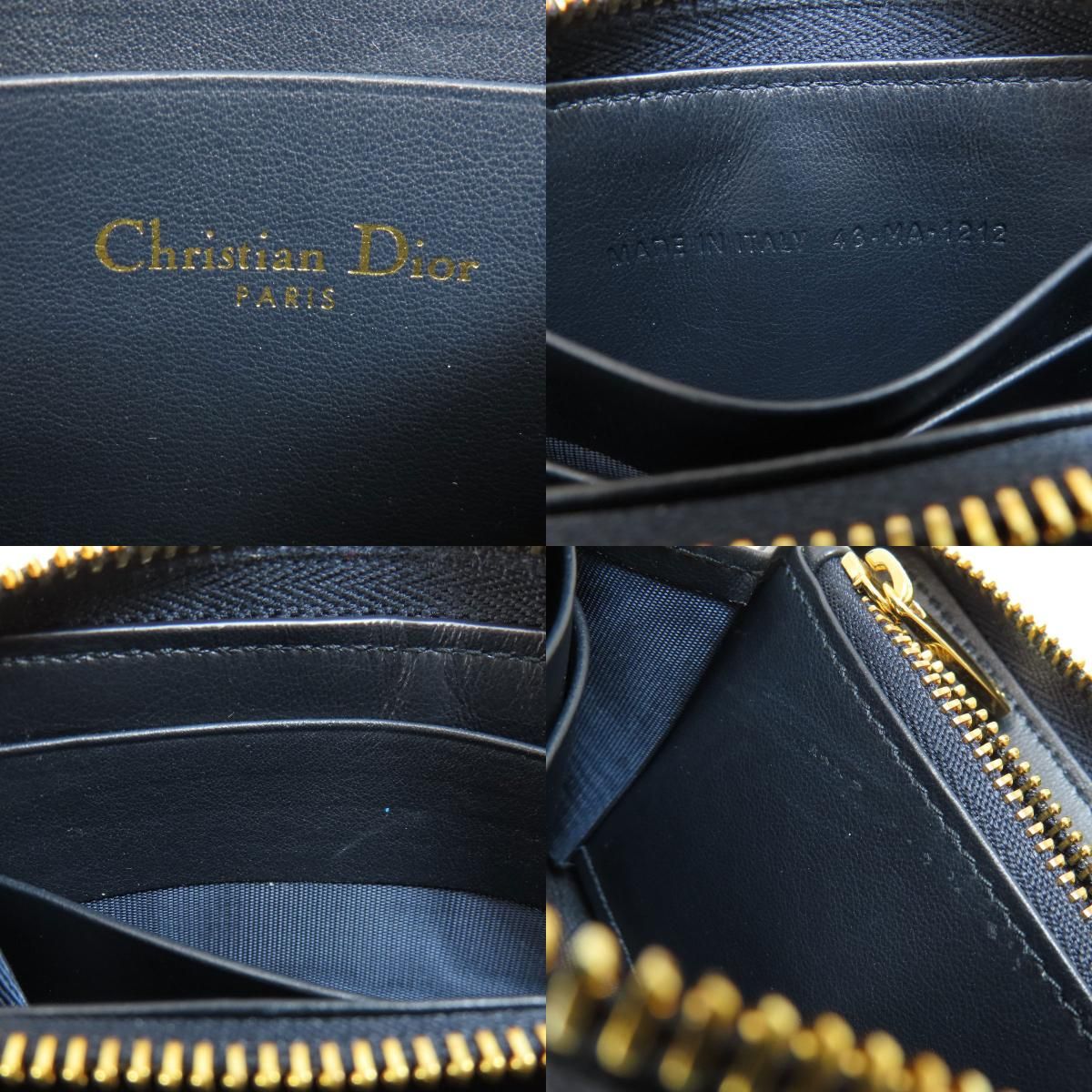 CHRISTIAN DIOR クリスチャンディオール トロッター柄 二つ折り財布