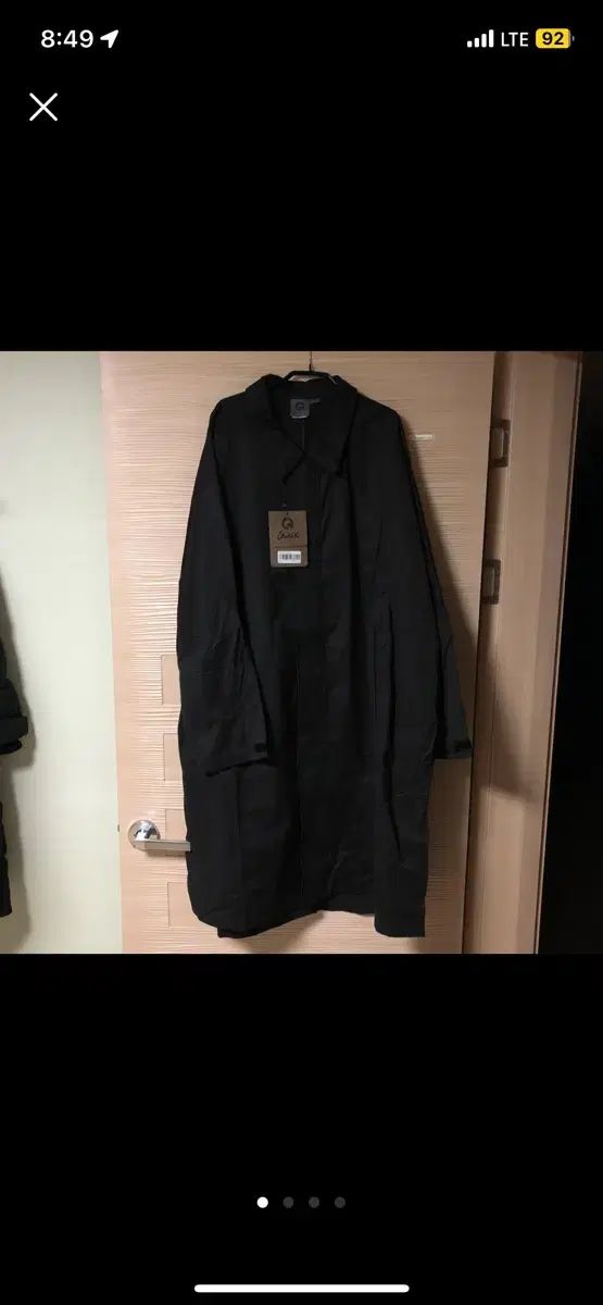 G Lack ブラック レイオーバー コート