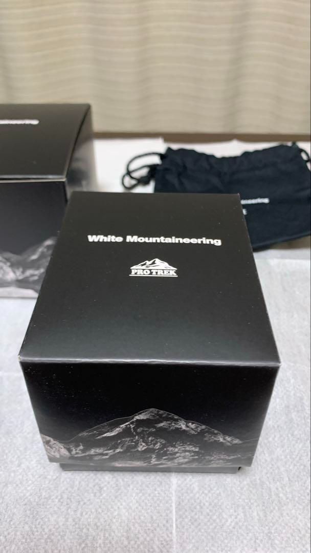 カシオ プロトレック PRJ-B001WM ホワイトマウテニアリングコラボ腕時計