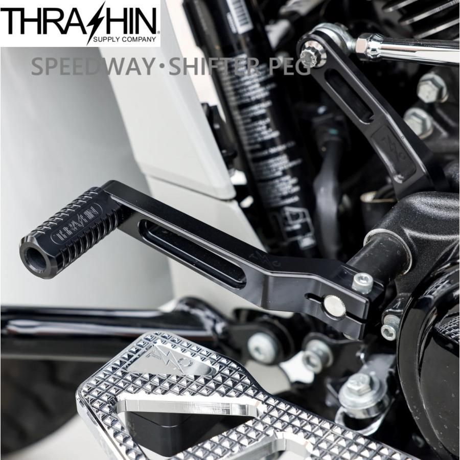 THRASHIN SUPPLY・SPEEDWAY・シフターペグ ブラック TSC-2000-1・1603