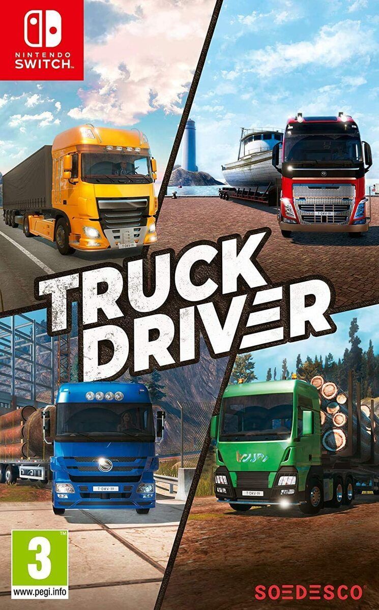 日本語でプレイ可能 トラックドライバー スイッチ Truck Driver Nintendo Switch 輸入版