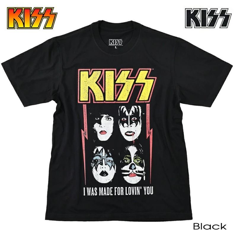 KISS 正規品 kiss キッス Tシャツ Kiss キッス Tシャツ ロゴ