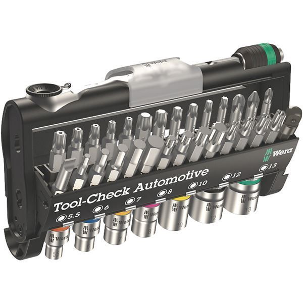 WERA ヴェラ 差込角1|4DR 38点組 ビットソケット レンチ セット 200995 工具 ツール DIY 作業工具 道具