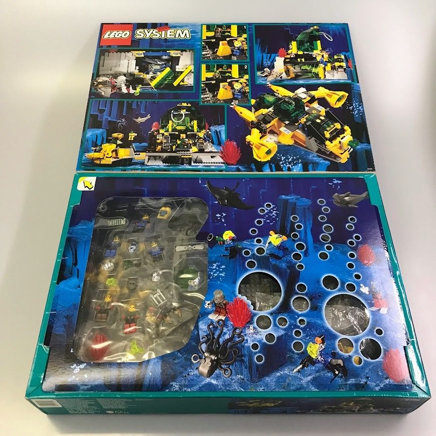 現状品 LEGO レゴ 6195 アクアゾーンシリーズ アクアノーツ 海底基地 