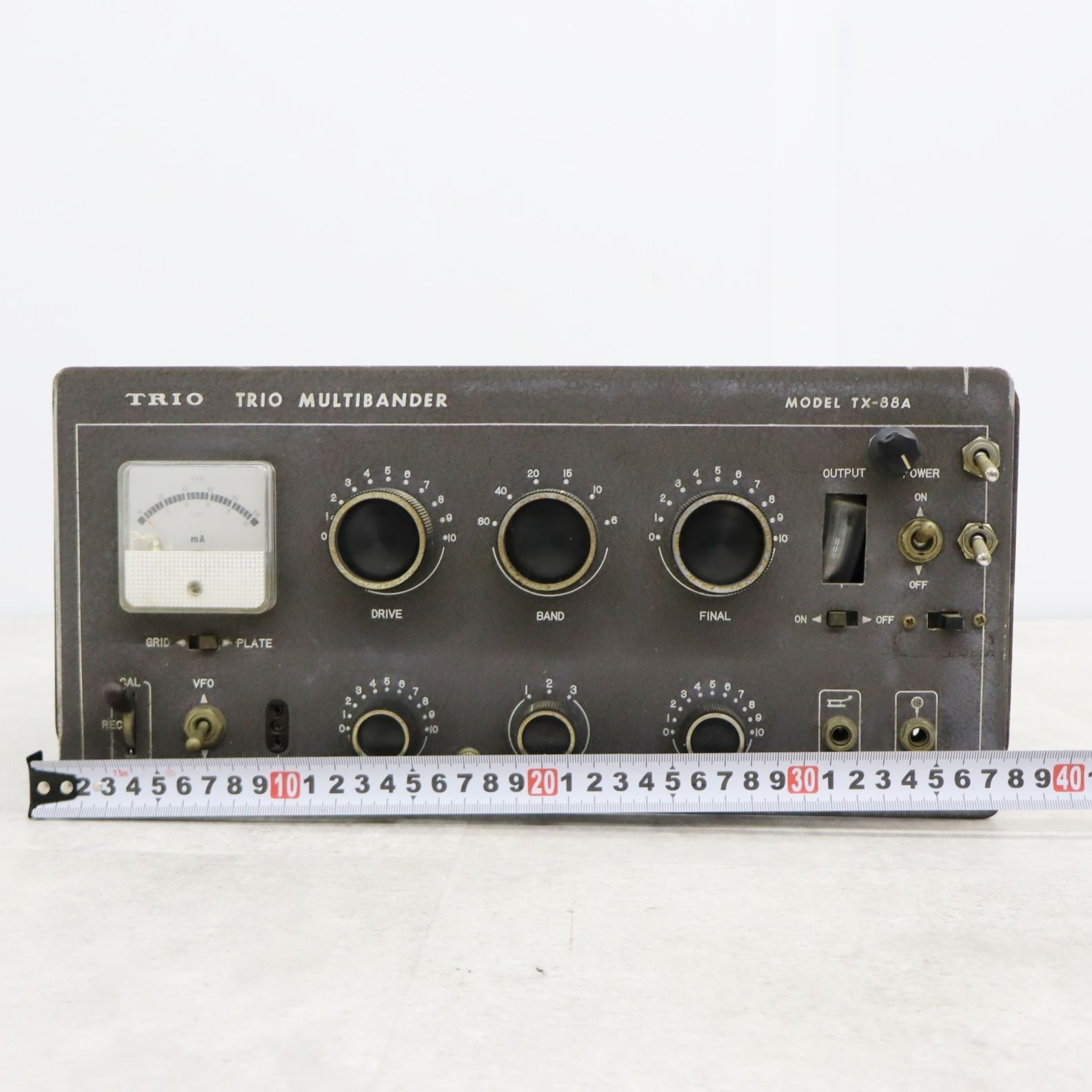 TRIO トリオ TX-88 TRIO TX-88A 送信機(真空管式)◇ジャンク品 A型