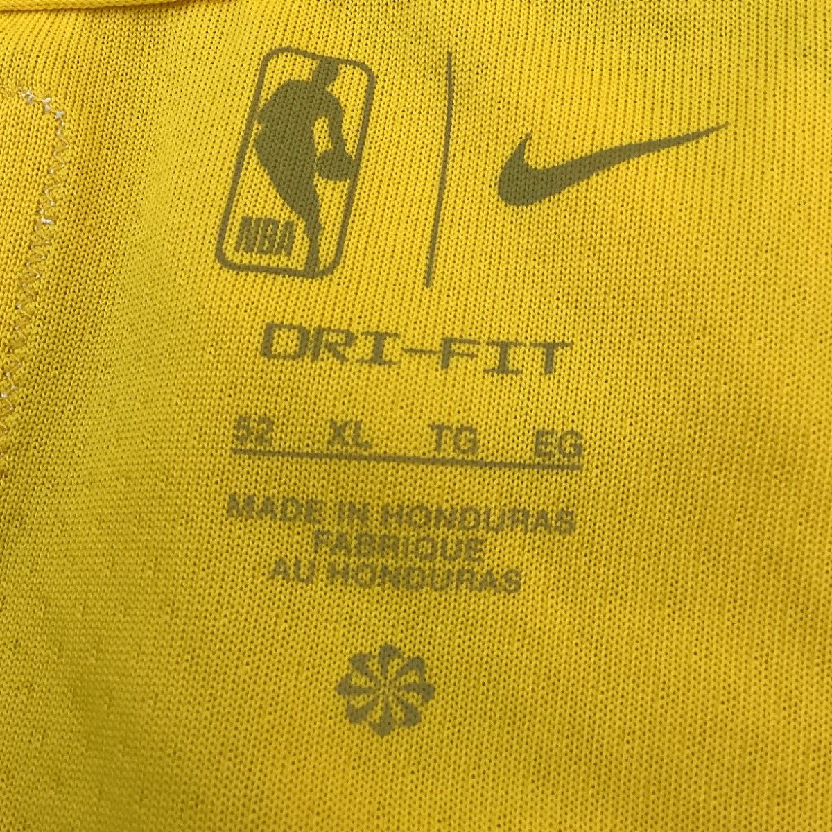 NIKE ナイキ ロサンゼルス レイカーズ LAKERS ♯6 JAMES タンクトップ SIZE XL イエロー×ブルー