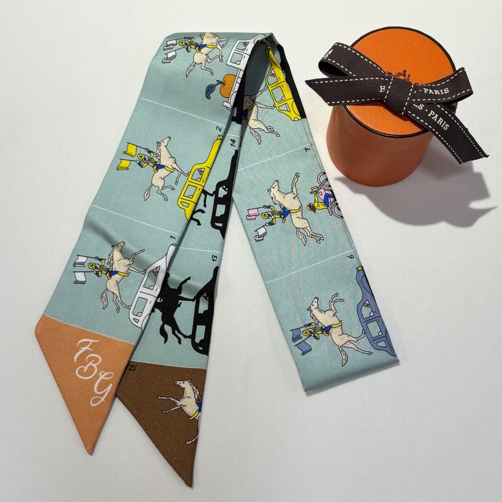 エルメス　ツイリー　エルメス・パラード　未使用 未使用品◎HERMESエルメス ツイリー/エルメス パラード - メルカリ