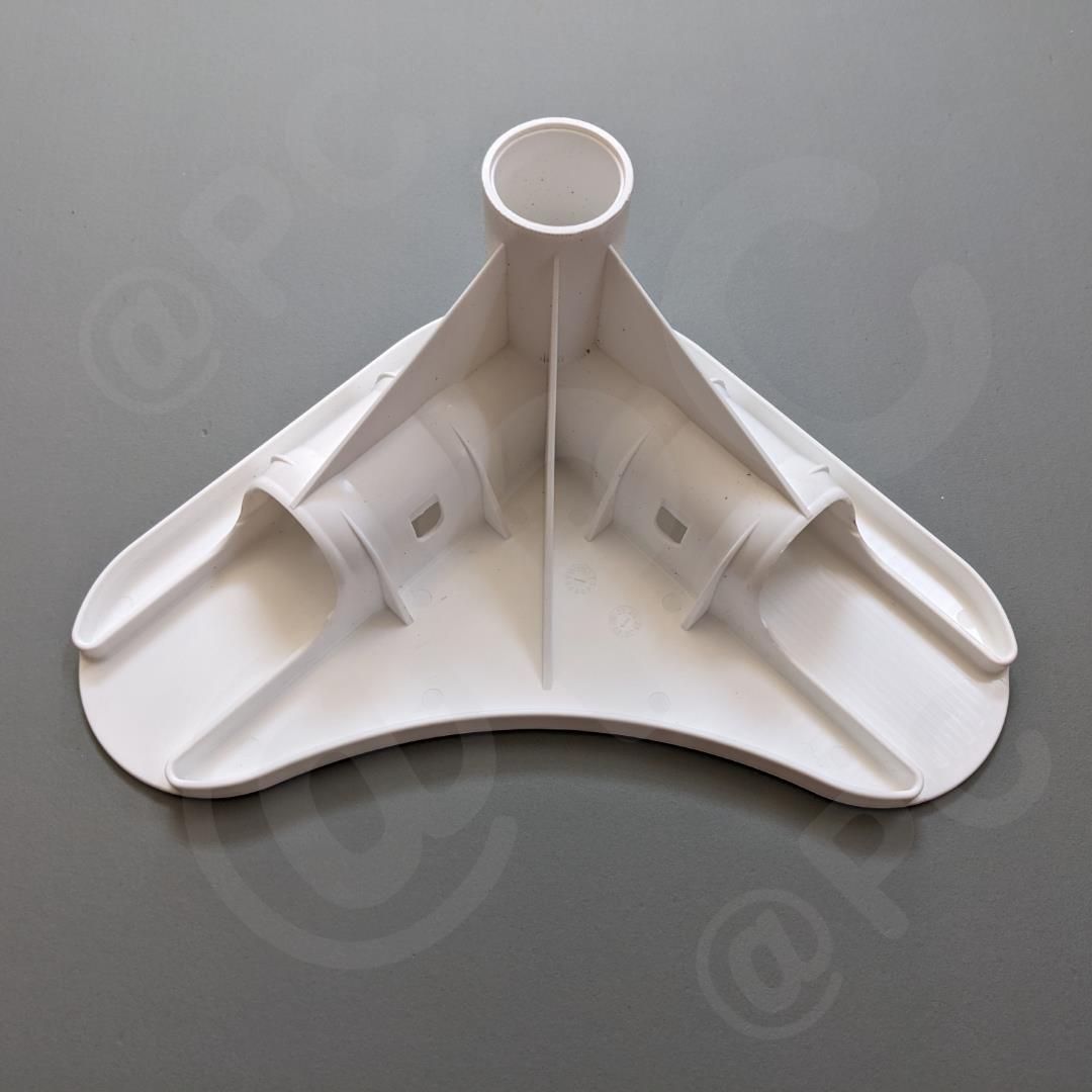 ４個 ホワイト INTEX プール補修パーツ 10573 コーナージョイント 白 プール部品 メタルフレームプール 長方形 インテックス 修理 部品 パーツ 適合プール型番 28270 28271 28272 28273