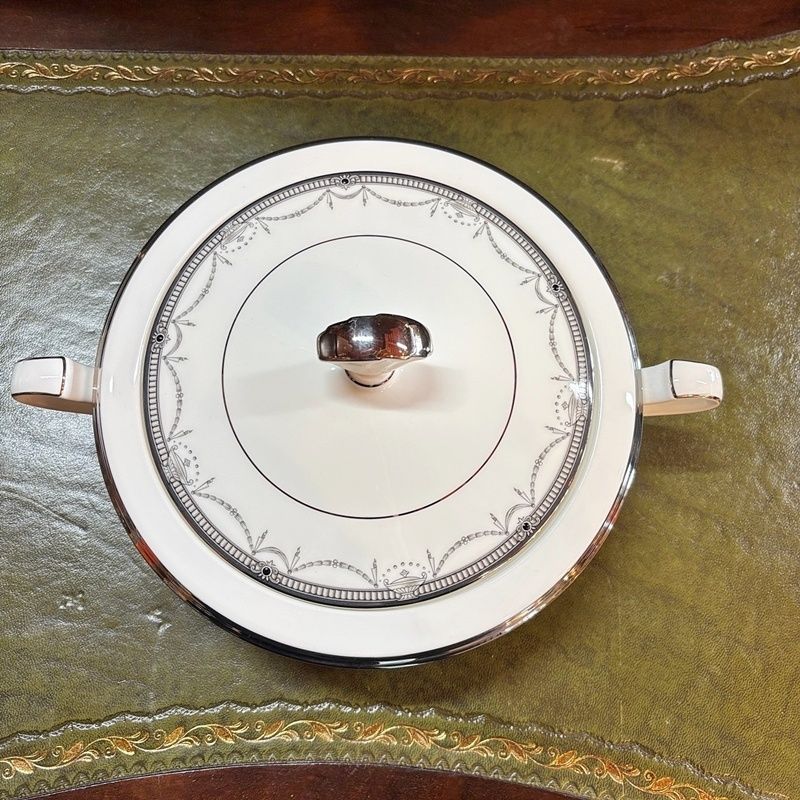 オールドノリタケ スープチューリン 蓋付き スープポット スープチューリン NORITAKE＊ オールドノリタケ アンティーク 蓋付き 器 スープ