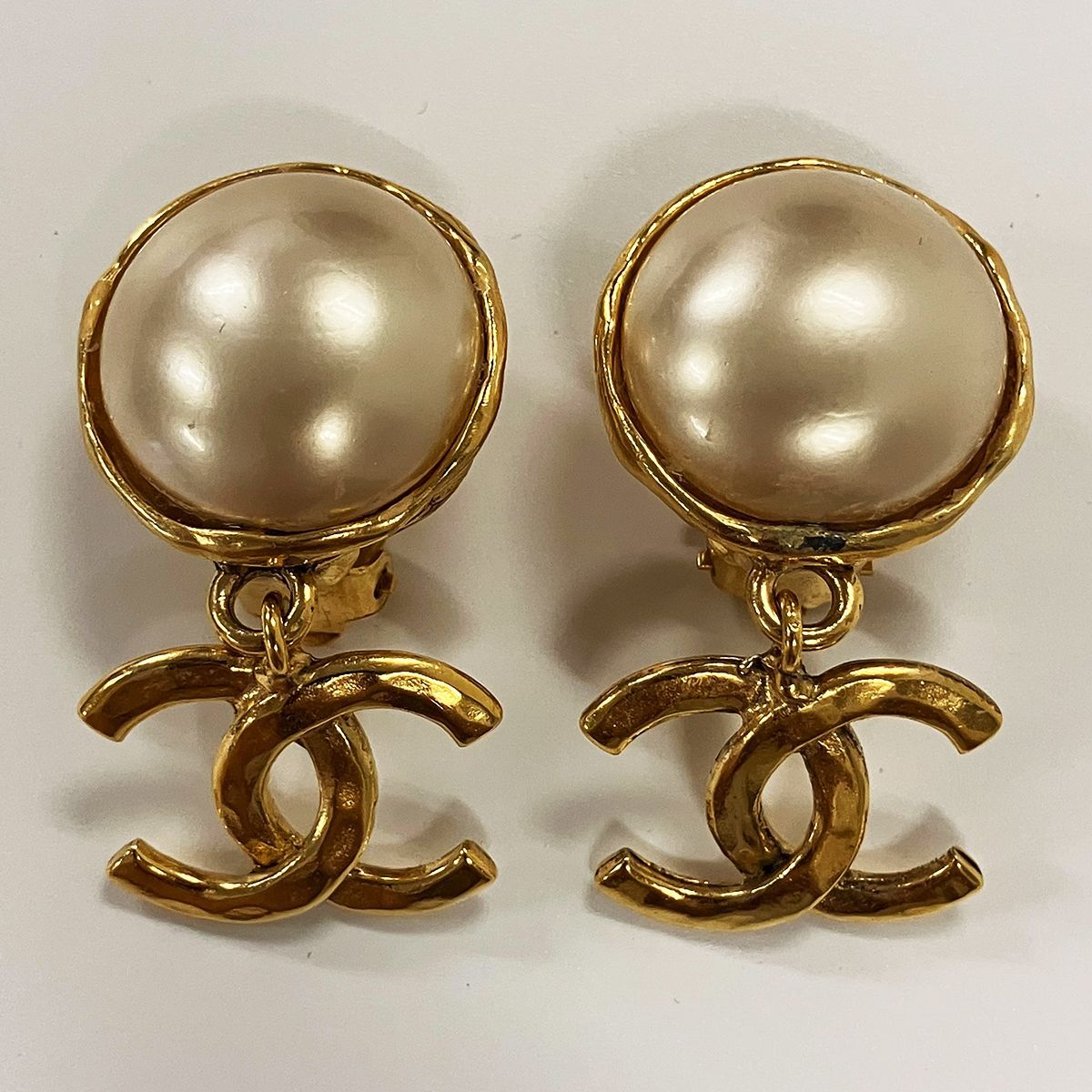 CHANEL シャネル パール 95P イヤリング