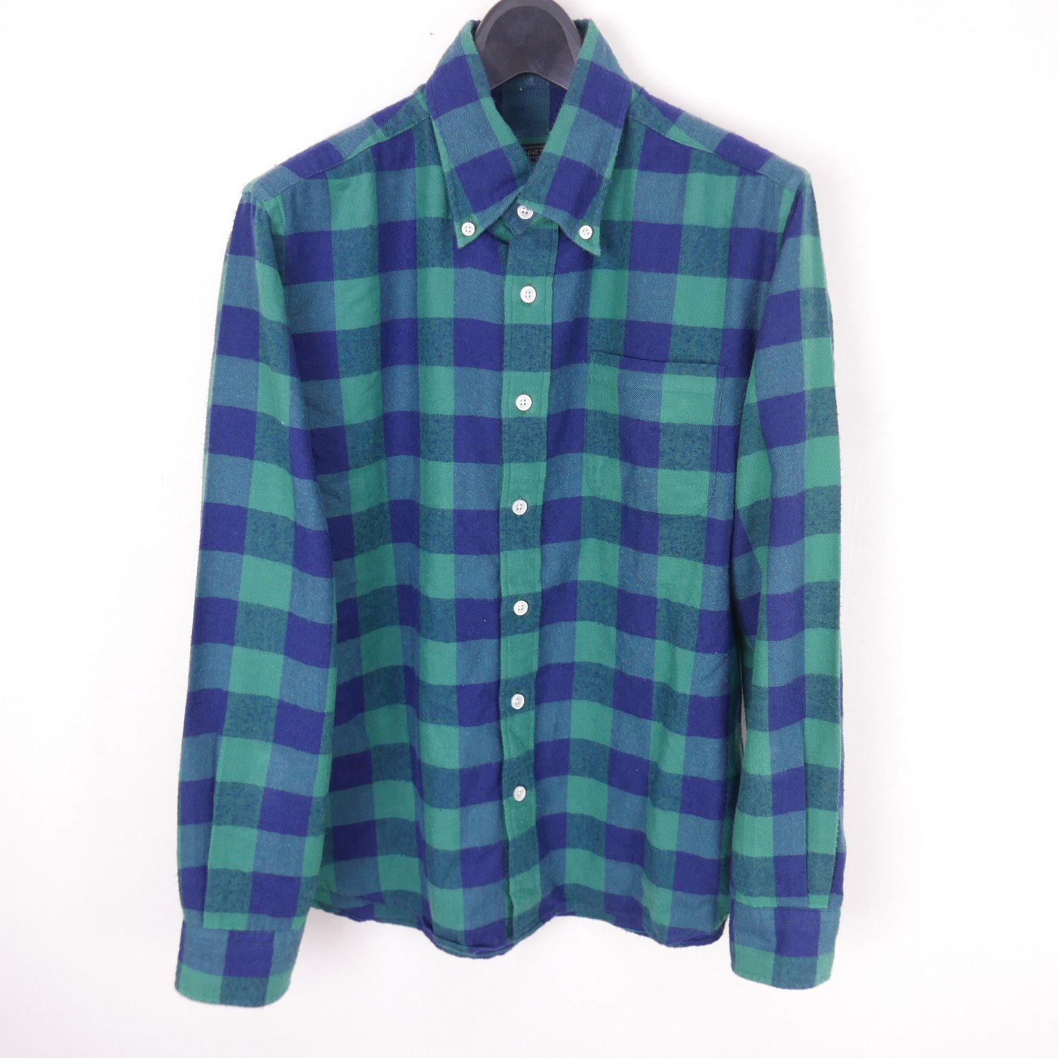 SOPHNET. ソフネット THERMOLITE FLANNEL CHECK B.D SHIRT