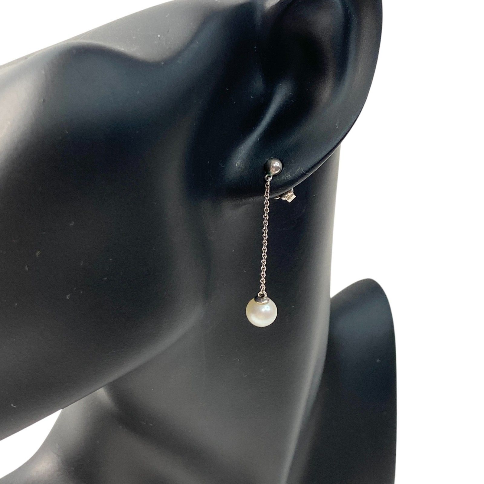 美品 ティファニー Tiffany パール ピアス SV925 美品 ティファニー Tiffany レディース パール ピアス SV925
